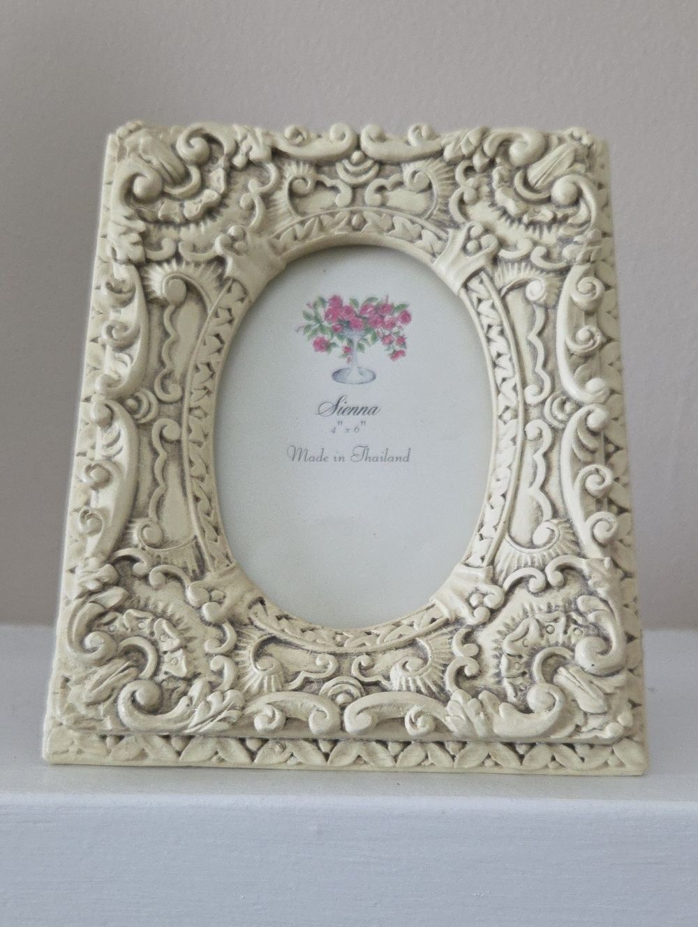 Ornate Ceramic Photo Frame -